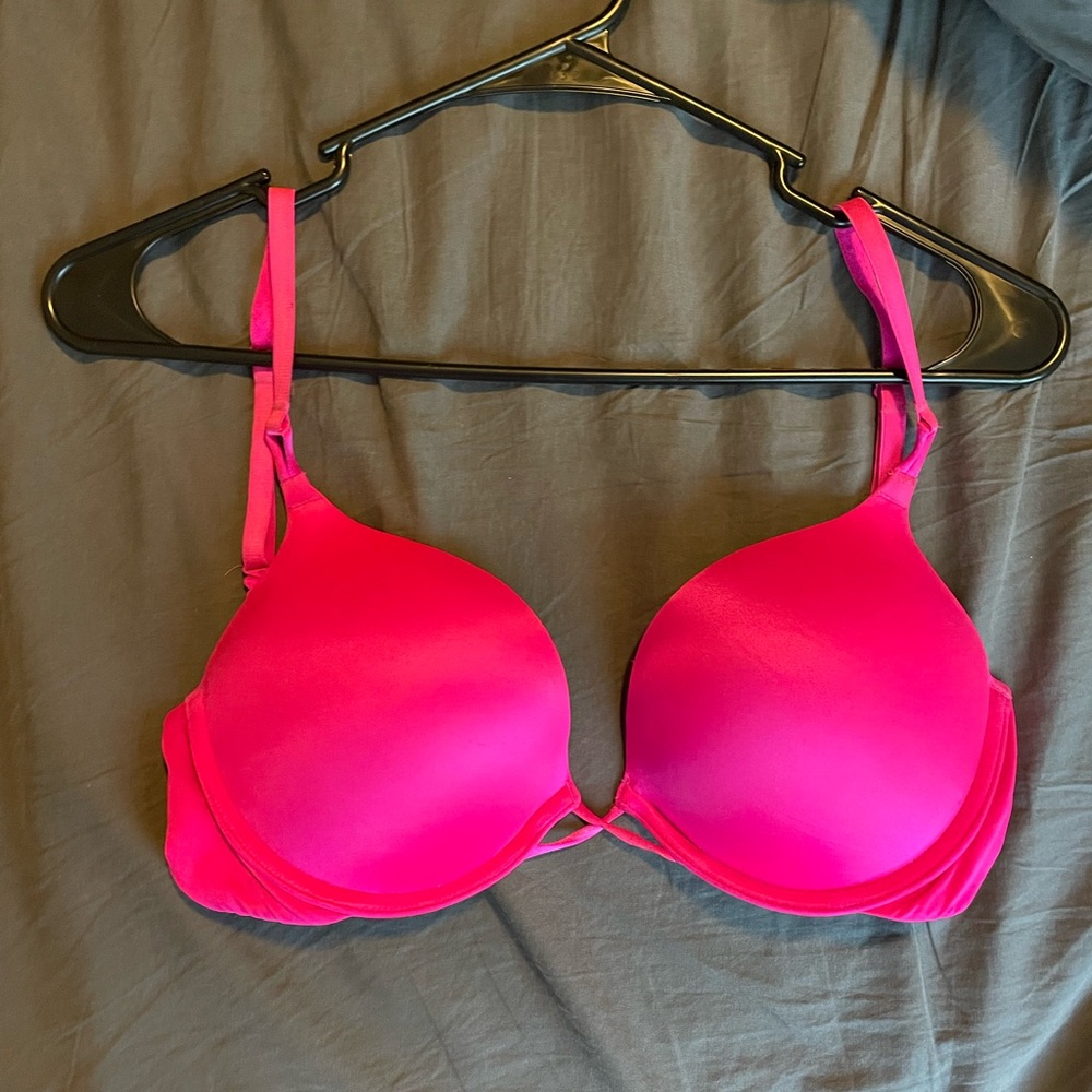 Victoria’s Secret Hot Pink Bombshell Bra